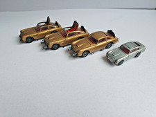 CORGI JAMES BOND ASTON MARTIN x 4 FOR SPARES/REPAIRS DIECAST METAL