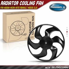 Radiator Cooling Fan for Nissan Micra Note Renault Modus Clio Twingo 7701068310