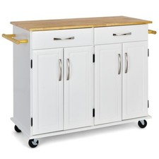 Kitchen Island on Lockable