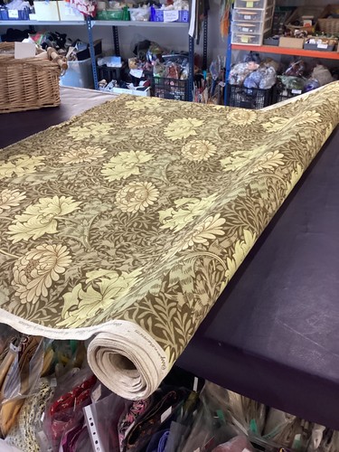 Vintage sanderson linen fabric - sanderson,