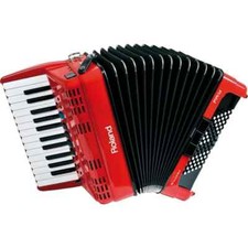 Roland FR-1X RD V-Accordion 26 Piano Key Built-in Amplifier and Speaker Red