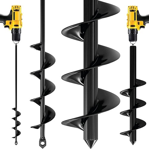 Auger spiral drill - auger, bit