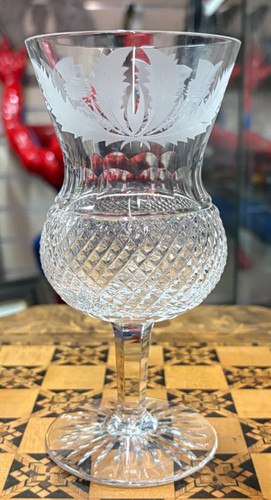 Edinburgh crystal water goblet - edinburgh,