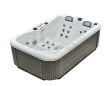 HOT TUB 3 SEATER DUAL LOUNGER+ LUXURY AMERICAN BALBOA 13AMP 32amp SPA IN STOCK