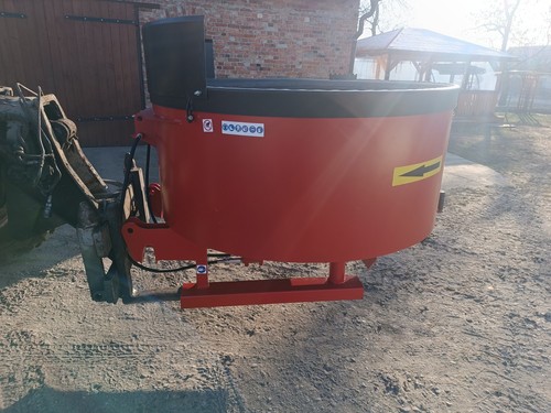 Concrete hydraulic pan mixer - hydraulic,