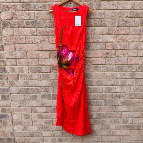 Desigual red orchid print - red, orchid-print