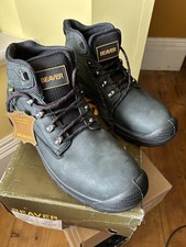 Beaver 915 Leather Men’s Black Safety Boots UK13 / EU47