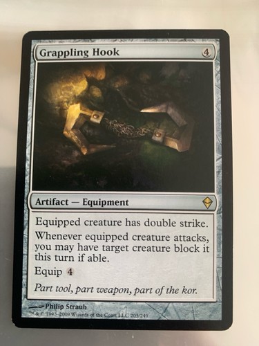 Mtg grappling hook zendikar - grappling,