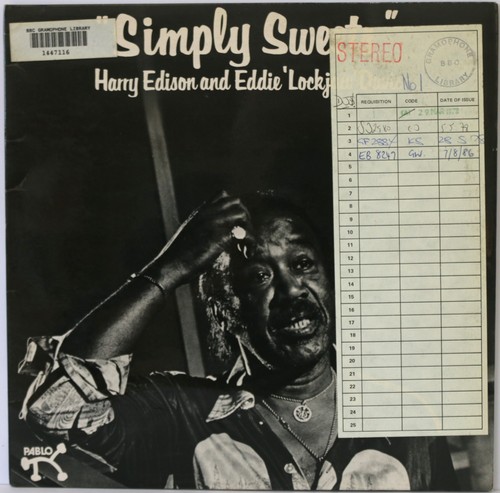 Harry edison simply sweets - harry, "simply