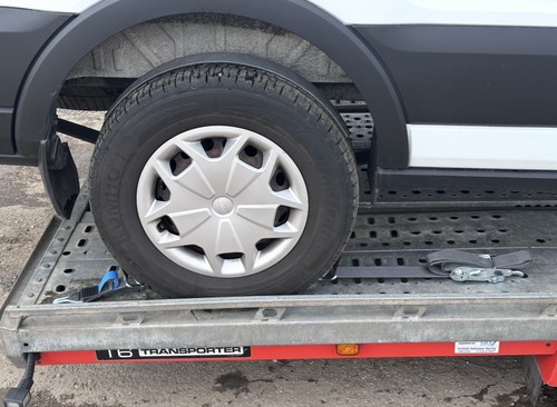 Over wheel ratchet straps - wheel,