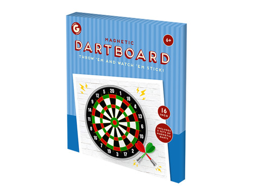 Magnetic dart board - dart, safe