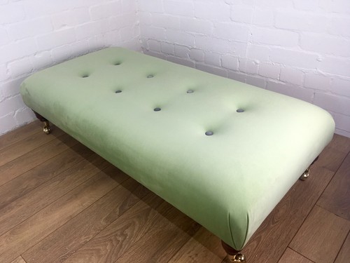 Custom footstool bed end - footstool,