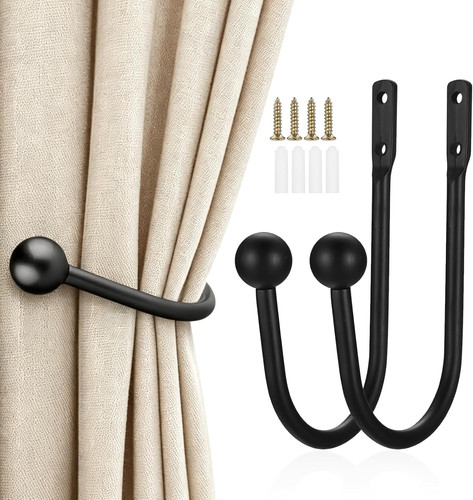 Metal curtain holdbacks pcs - curtain,