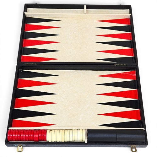 Vintage backgammon set - vintage,