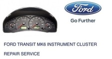FORD TRANSIT MK6 INSTRUMENT CLUSTER DASH SPEEDO REPAIR INTERMITTENT FAULTS..