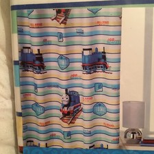 *NEW* THOMAS THE TANK ENGINE Size 51 (w) x 54 (l) pencil pleat CURTAINS