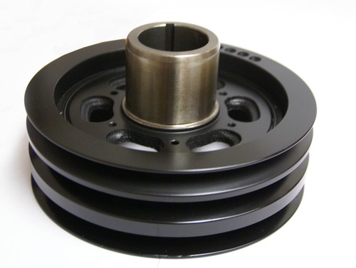 Engine crankshaft pulley - crankshaft,