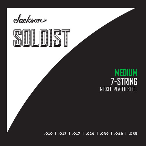 Jackson soloist string - soloist, 7-string