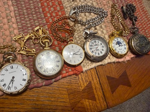 Vintage pocket watch lot - pocket,