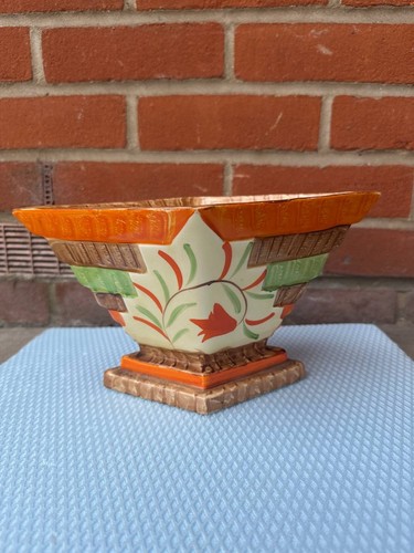 Vintage myott art deco planter - deco,