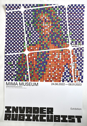 Space invader rubikcubist mima - space,