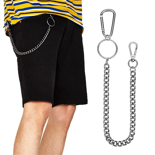 Punk hipster pant keyring - hipster,