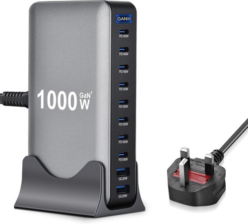 1000w gan fast charger - fast, hub