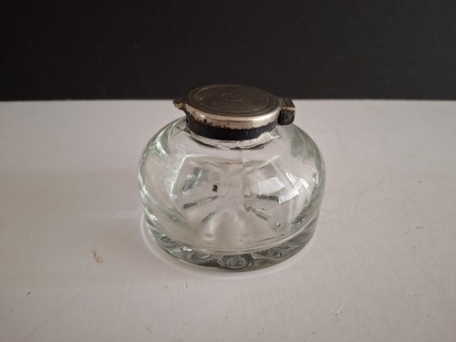 Glass ink well - ink,