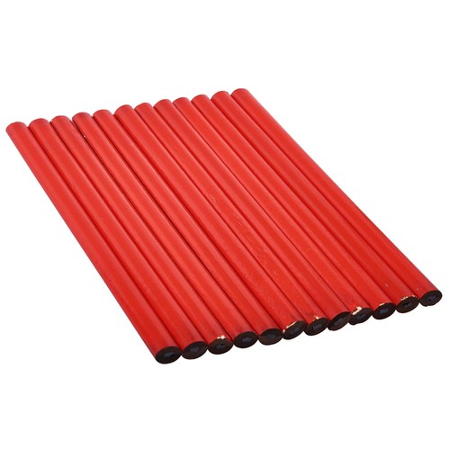 Carpenters pencils medium red - pencils,