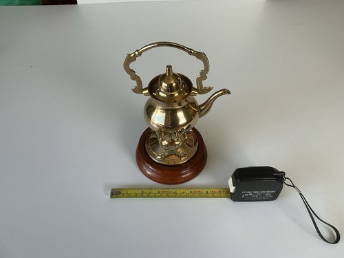 Ornamental brass kettle - kettle, with