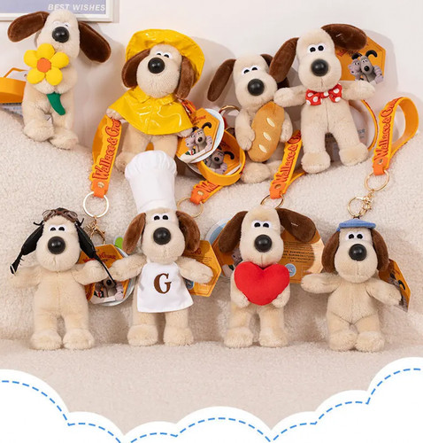 Wallace gromit themed plush - gromit,