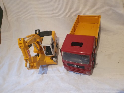 Bruder man tipper truck - man,