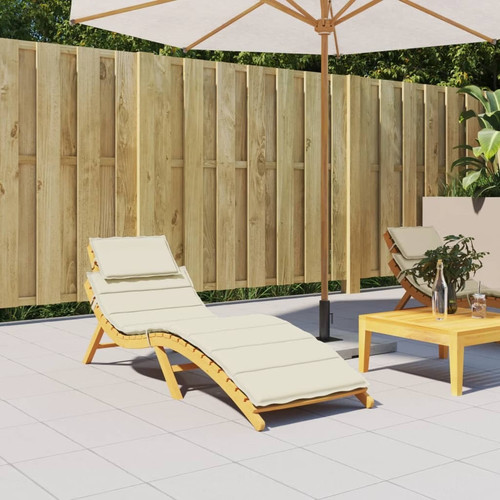 Sun lounger cushion cream - sun,