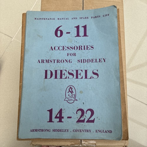 Armstrong siddeley - siddeley, &