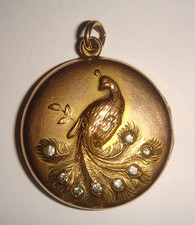 Large antique gold filled - large,