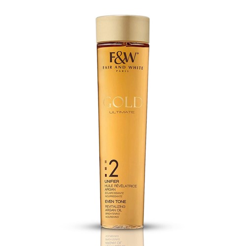 Fair and white - white, gold