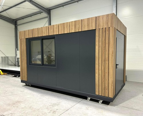 Steel garden room office 6x3m - room,