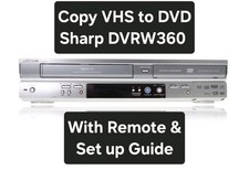 Sharp DV-RW360H VHS DVD