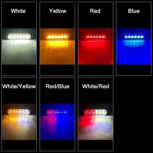 Led car strobe - 6, grille