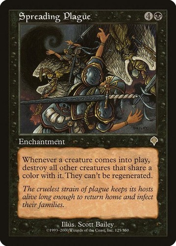 Spreading plague mtg - spreading, (1)