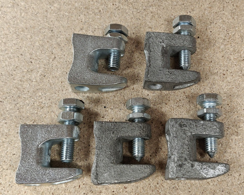 Girder flange beam clamps - flange,