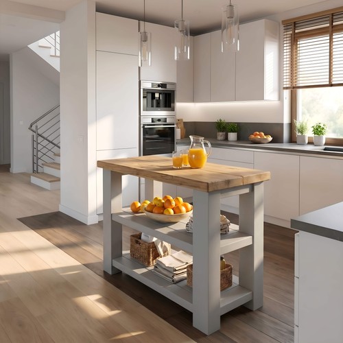 Stoneford light grey kitchen - stoneford,