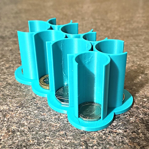 Plastic coin holder sorter - uk,