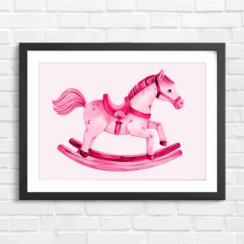 Whimsical vintage rocking - vintage,