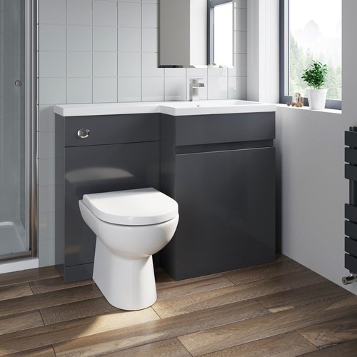 1100 bathroom vanity unit - 1100,