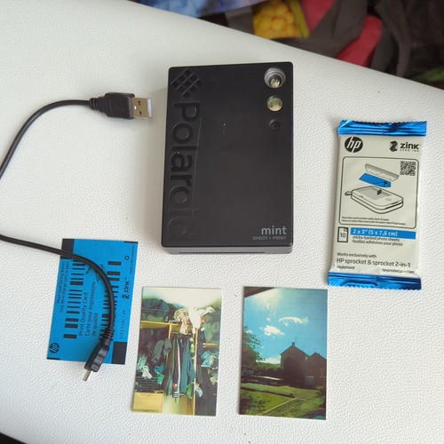 Polaroid mint shoot print - mint,