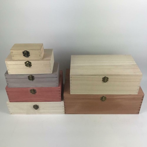 Large personalised wood - wood, boxes