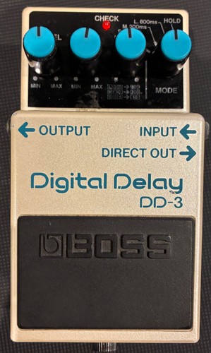 Boss digital delay pedal - dd-3,
