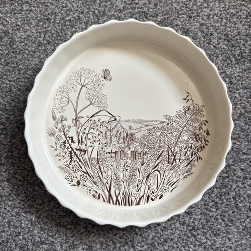 Vintage poole pottery pie - pottery,