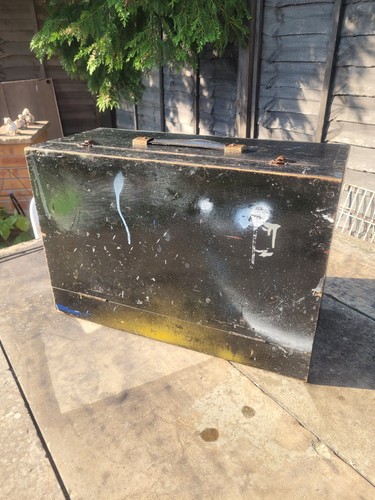 Vintage wooden tool box - tool, rustic